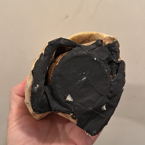 Paper Mache Christmas Girl Caroler Figure Vintage Lakewood Ohio Original Figure - Picture 6 of 6